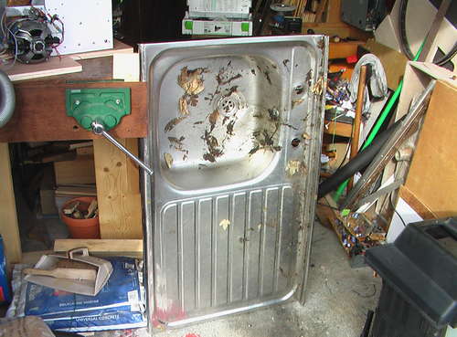 Lathe sink
