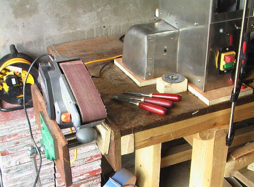 Temp sharpening station