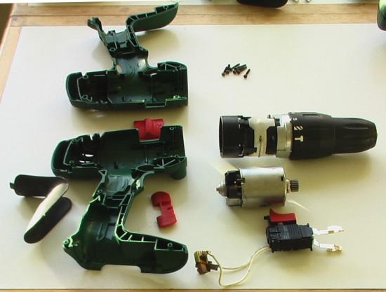 anatomy of a bosch drill If your drill is a second hand job, get your cleaning hat on and clean off all the carbon dust and other dirt