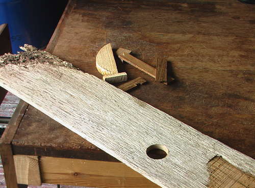 Scrap wood bits
