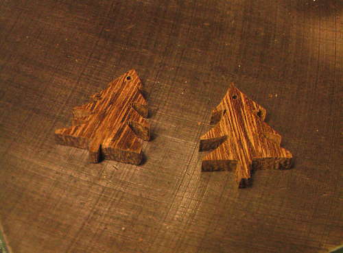 Wooden decorations