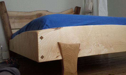 foot of oak bed