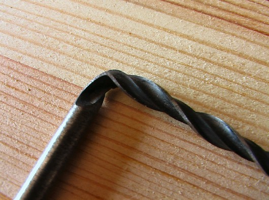 bent drill bit