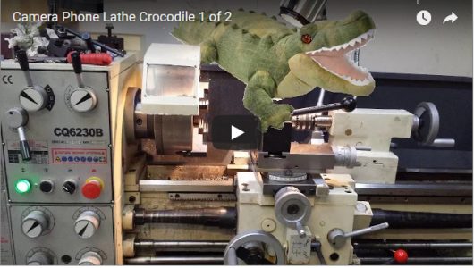 Watch the Camera Phone Lathe Crocodile video