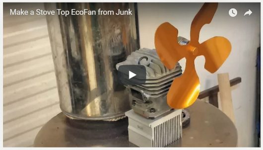 Making a Stove Top Fan From Junk