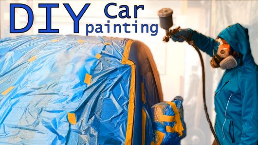 How to spray paint a car step by step (with video)