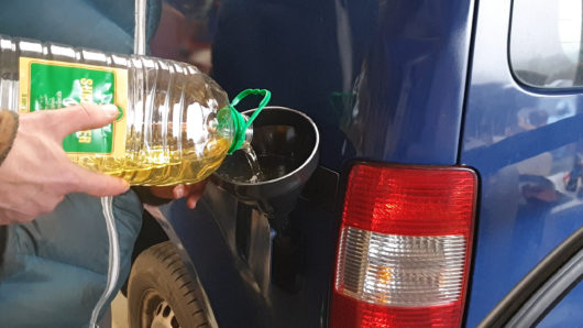 veg oil not diesel fuel